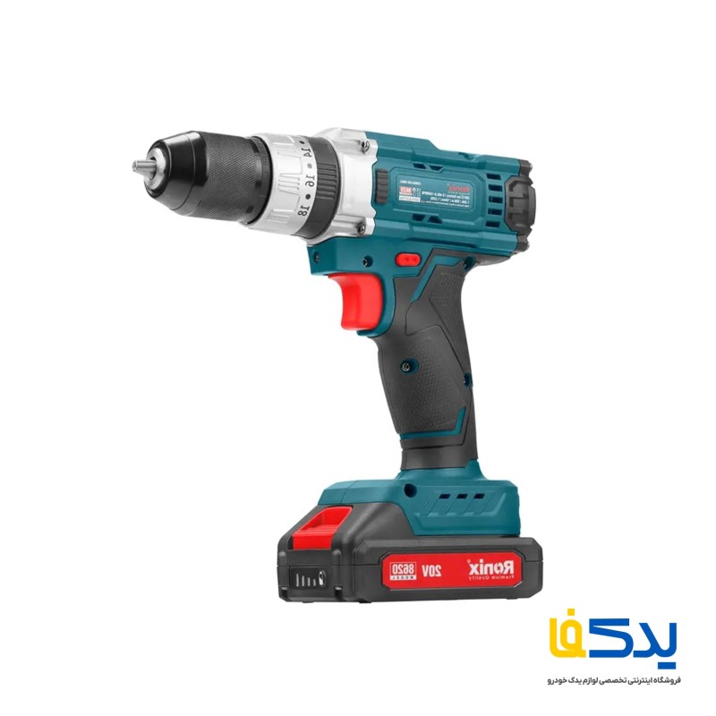دریل پیچ گوشتی شارژی 20 ولت رونیکس مدل 8620