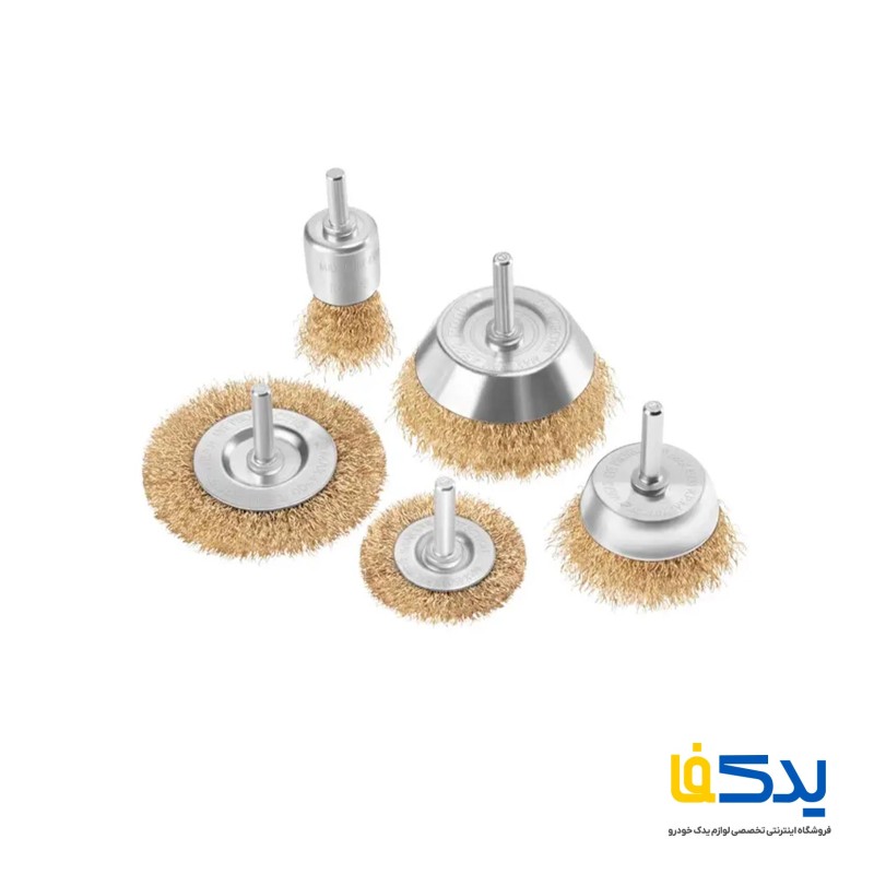 مجموعه 5 عددی فرچه سر دریلی رونیکس مدل RH-9939