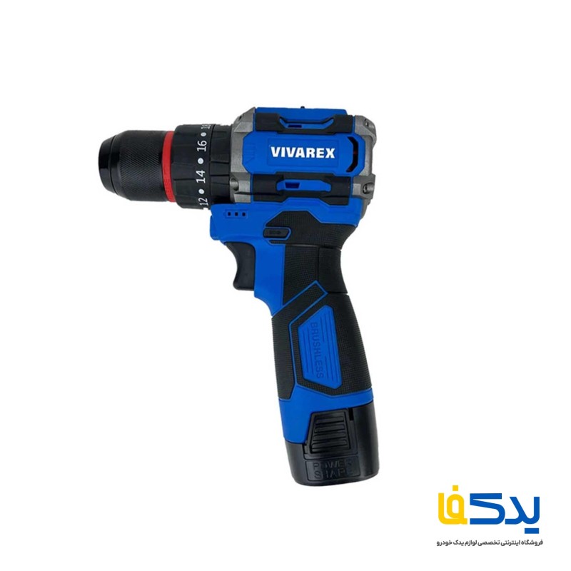 دریل شارژی 16.8 ولت ویوارکس مدل VR1610V-21BL