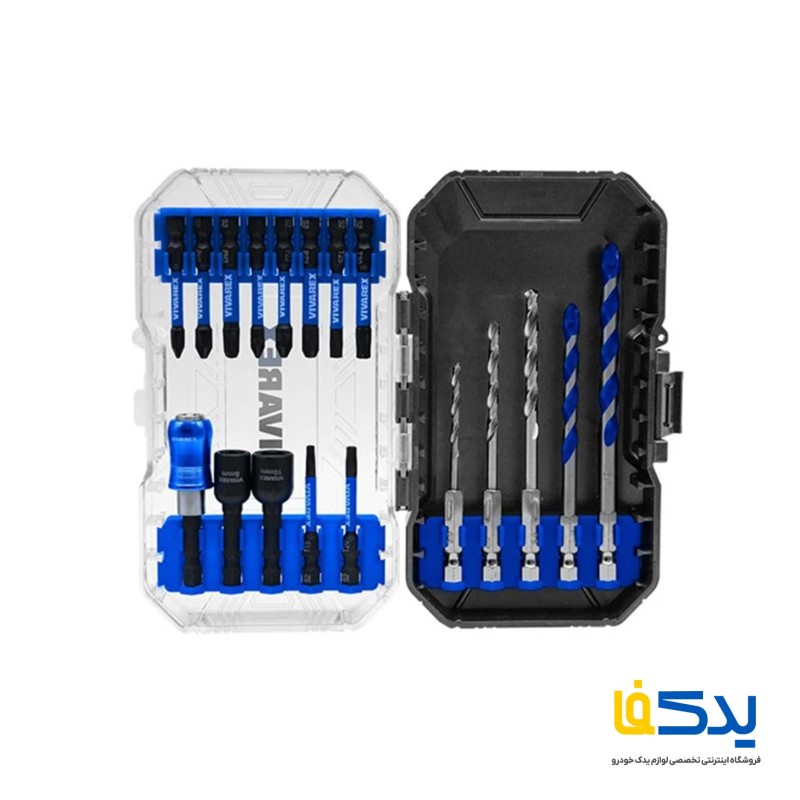 مجموعه 18 عددی مته و سری پیچ گوشتی ویوارکس مدل VR1865-BS