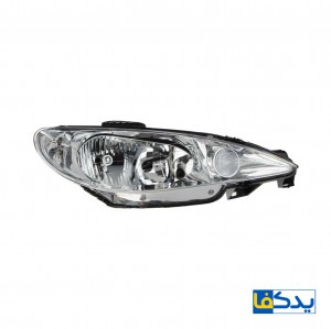 چراغ جلو راست کروز پلاس مناسب برای پژو 206