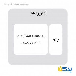 فیلتر هوای سرکان مدل SF 1264 مناسب برای پژو 206