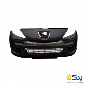 سپر جلو مشکی متالیک ایساکو مناسب برای پژو 207