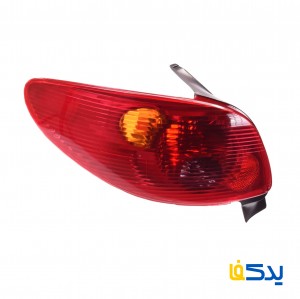 چراغ خطر عقب چپ جمع ساز مناسب برای پژو 206 صندوق دار
