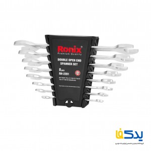 مجموعه 8 عددی آچار دوسر تخت رونیکس مدل RH-2201