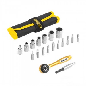 مجموعه 19 عددی آچار کنزاکس مدل KBR-119