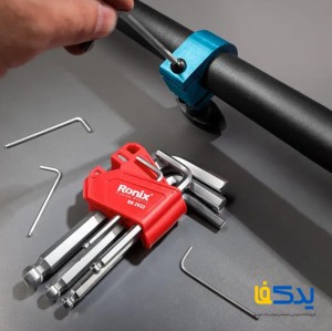 مجموعه 9 عددی آچار آلن کوتاه رونیکس مدل RH-2033