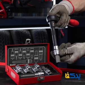 مجموعه 9 عددی آچار شش گوش رونیکس مدل RH-2692