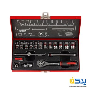 مجموعه 17 عددی آچار بکس رونیکس مدل RH-2617
