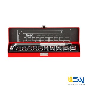 مجموعه 11 عددی آچار بکس رونیکس مدل RH-2610