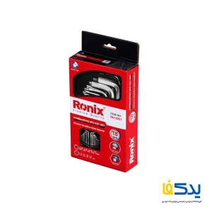 مجموعه 18 عددی آچار آلن و ستاره ای رونیکس مدل RH-2051