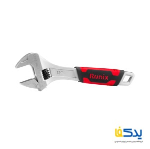 آچار فرانسه روکش دار رونیکس مدل RH-2443 سایز 12