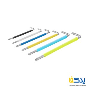 مجموعه 9 عددی آچار آلن ستاره ای بلند رونیکس مدل RH-2043