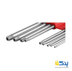 مجموعه 9 عددی آچار آلن ستاره ای بلند رونیکس مدل RH-2036