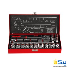 مجموعه 20 عددی آچار بکس رونیکس مدل RH-2620