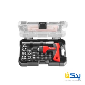 مجموعه 24 عددی سری پیچ گوشتی و بکس رونیکس مدل RH-2715