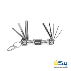 مجموعه 8 عددی آچار آلن فانتزی رونیکس مدل RH-2040