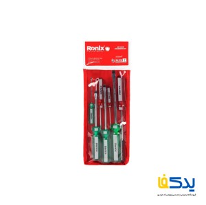 مجموعه 7 عددی پیچ گوشتی رونیکس مدل RH-2702