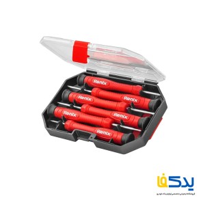 مجموعه 6 عددی پیچ گوشتی ساعتی رونیکس مدل RH-2712