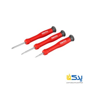 مجموعه 6 عددی پیچ گوشتی ساعتی رونیکس مدل RH-2712