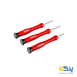 مجموعه 6 عددی پیچ گوشتی ساعتی رونیکس مدل RH-2712