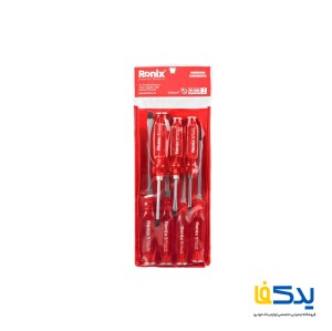 مجموعه 7 عددی پیچ گوشتی ضربه خور رونیکس مدل RH-2906