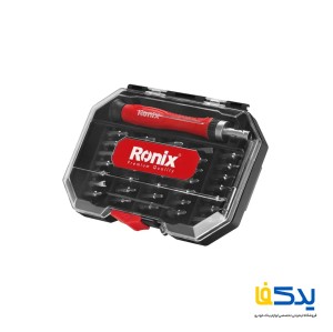 مجموعه 37 عددی پیچ گوشتی ساعتی جغجغه ای رونیکس مدل RH-2719