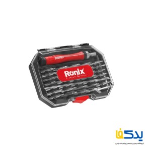 مجموعه 37 عددی پیچ گوشتی ساعتی جغجغه ای رونیکس مدل RH-2719