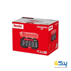 مجموعه 37 عددی پیچ گوشتی ساعتی جغجغه ای رونیکس مدل RH-2719