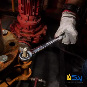 آچار تخت و رینگی جغجغه ای رونیکس مدل RH-2162 سایز 12