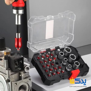 مجموعه 29 عددی سری پیچ گوشتی و بکس رونیکس مدل RH-5451