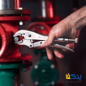 انبر قفلی رونیکس مدل RH-1417 سایز 10 اینچ