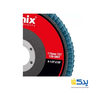سنباده فلاپ دیسکی 115 میلی متری p120 رونیکس مدل RH-3774