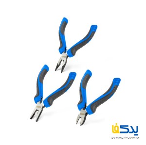 مجموعه 3 عددی انبر مینی نووا مدل NTP 8123 سایز 4.5 اینچ
