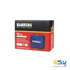 مجموعه 53 عددی آچار بکس هامبورگ مدل H6700