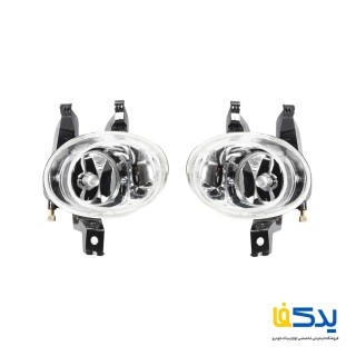 مجموعه 2 عددی چراغ مه شکن جلو مدرن مناسب برای پژو 206