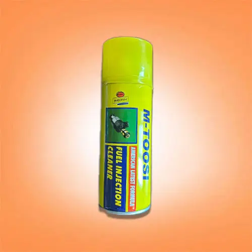 اسپری انژکتور شور M-TOOSI | پاک‌کننده قوی سیستم سوخت با فرمولاسیون آمریکایی