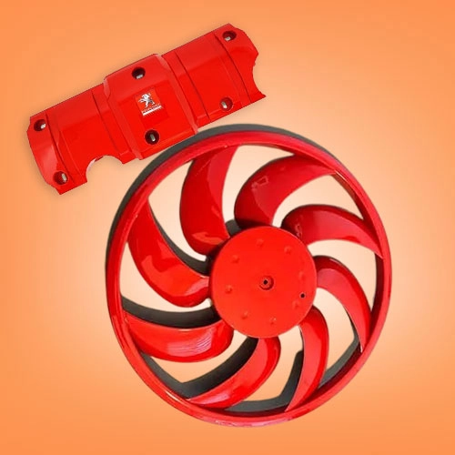 ست درپوش موتو و پروانه فن اسپرت رنگی مناسب پژو 206