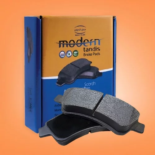 لنت ترمز جلو پژو 206 تیپ 5 و 6 و پژو 207 اصلی (مدرن تندیس)