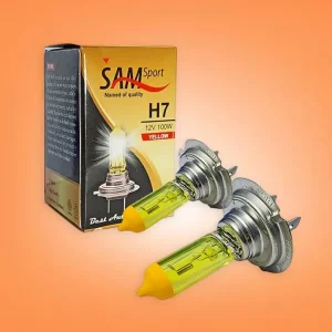 لامپ H7  سفید 12 ولت 10 وات برند امکو