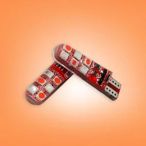 لامپ چراغ کوچک 12 تایی آبی قرمز چشمک زن پلیسی برند سام اسپرت