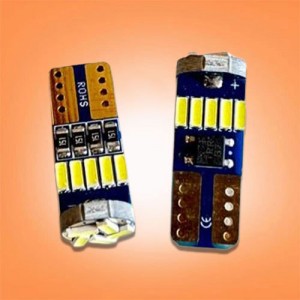 لامپ ۱۵ تایی نصب‌شده در چراغ عقب خودرو – روشنایی قوی و واضح