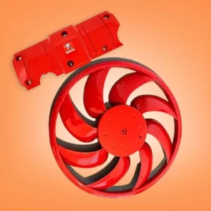 ست درپوش موتو و پروانه فن اسپرت رنگی مناسب پژو 206