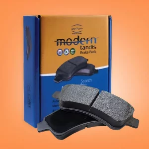 لنت ترمز جلو پژو 206 تیپ 5 و 6 و پژو 207 اصلی (مدرن تندیس)