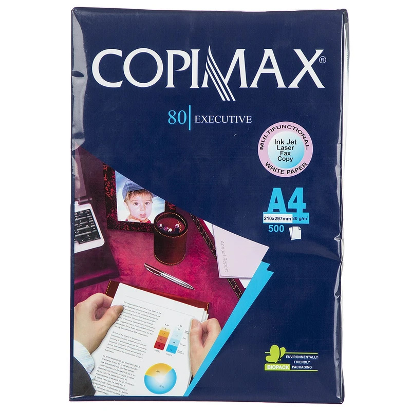 کاغذ تحریر A4 کپی مکس (Copimax) 80 گرمی