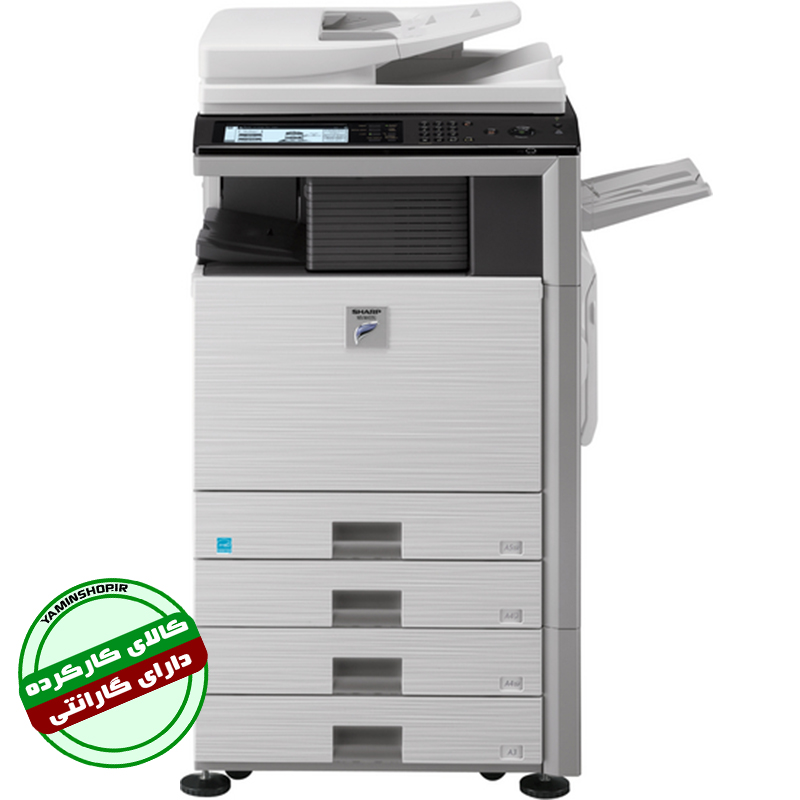 دستگاه کپی لیزری چندکاره سیاه و سفید Sharp MX-M453N استوک