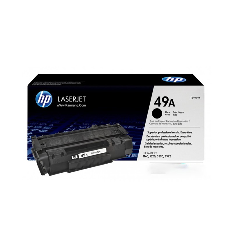 کارتریج چاپگر HP درجه یک طرح 49A