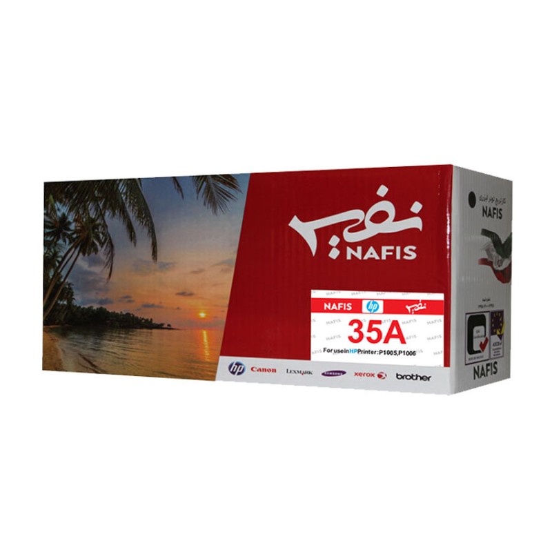 کارتریج چاپگر HP درجه یک طرح 35A نفیس