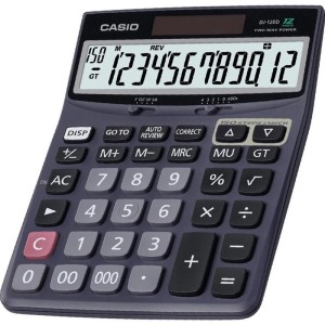 ماشین‌حساب رومیزی کاسیو مدل CASIO DJ-120-D