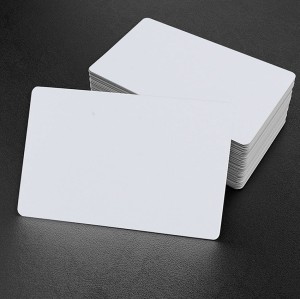 کارت پی وی سی ( PVC) ساده سفید ، جعبه 200 عددی